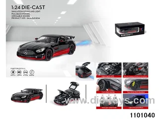 1:24 pull back car in window box