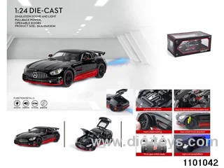 1:24 pull back car in window box