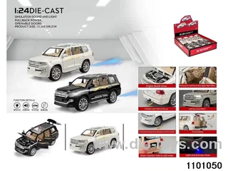 1:24 pull back car in display box