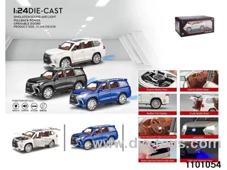 1:24 Pullback Lexus LX570 (with water spray bottle and 3*AAA batteries)