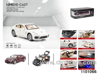 1:24 pull back car in window box