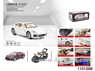 1:24 pull back 1:24 Porsche Paramera (with water spray bottle + 3*AAA battery)