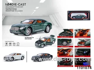1:24 pull back Bentley Continental (with water spray bottle + 3*AAA battery)