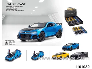 1:24 pull back car in display box