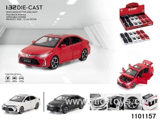 1:32 pull back car in display box