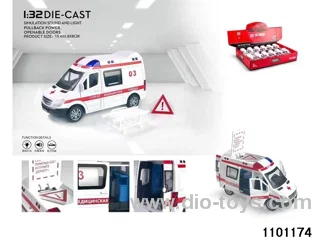 1:32 pull back car in display box