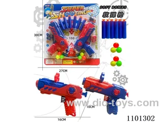 Table tennis soft shot two guns