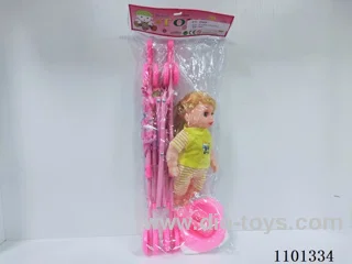 12-inch doll+ Music + Trolley (three mixed)