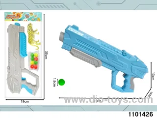 Ping Pong Catapult Gun in PP bag with header