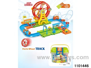 Motorised track set in Barrel