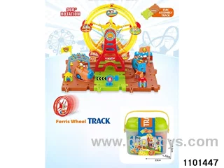 Motorised track set in Barrel