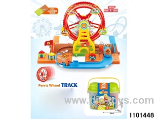 Motorised track set in Barrel