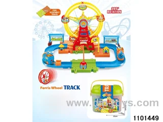 Motorised track set in Barrel