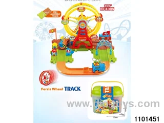 Motorised track set in Barrel