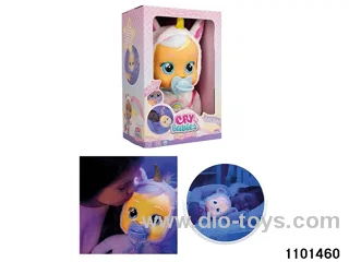 14 inch doll set with 4 voices music in window box