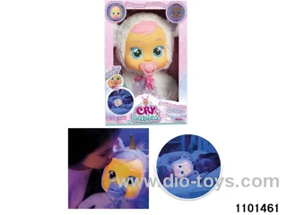 14 inch doll set with 4 voices music in window box
