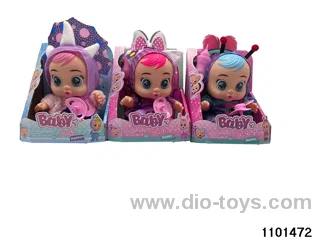10 inch doll set with 4 voices music in display box