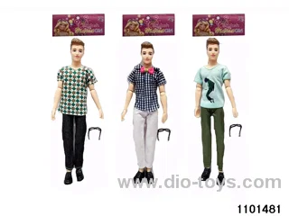 11.5 inch 11 jointed doll set in PP bag with header