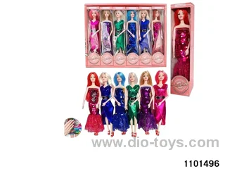 11.5 inch 9 jointed doll set in display box