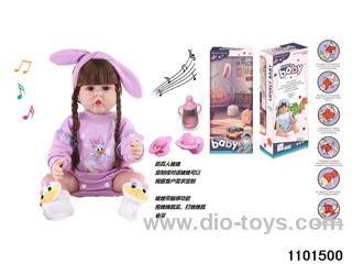 60cm doll set in window box