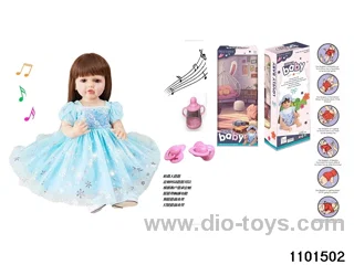 60cm doll set in window box