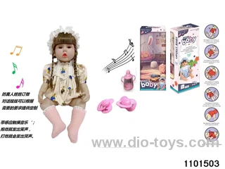 60cm doll set in window box