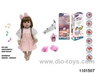 60cm doll set in window box