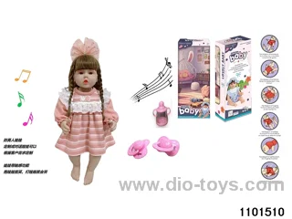 60cm doll set in window box