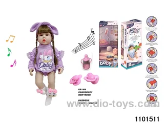 60cm doll set in window box