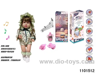 60cm doll set in window box