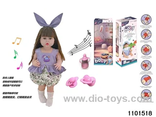 60cm doll set in window box
