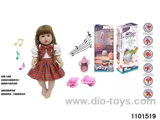 60cm doll set in window box