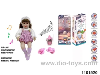 60cm doll set in window box