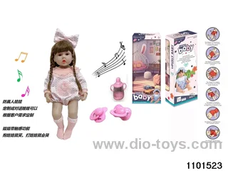 60cm doll set in window box