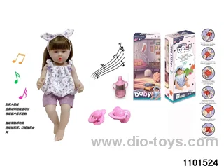 60cm doll set in window box