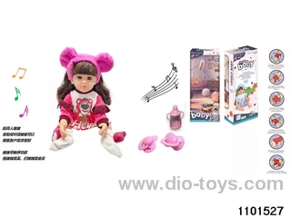 60cm doll set in window box