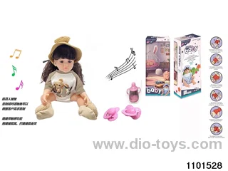 60cm doll set in window box