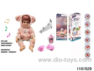 60cm doll set in window box