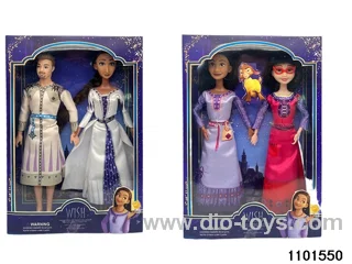 11.5 inch 9 jointed doll set in window box