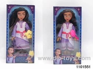 14 inch doll set in window box