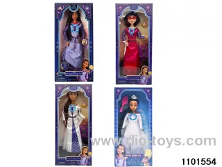 11.5 inch 9 jointed doll set in window box