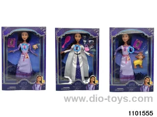 11.5 inch 9 jointed doll set in window box