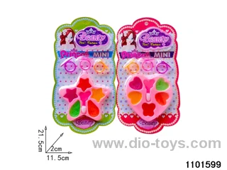 Cosmetic toy set in Blister card