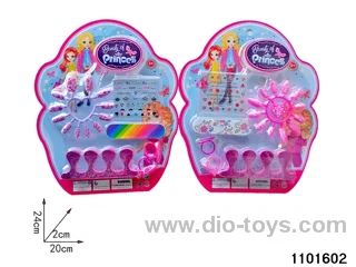 Cosmetic toy set in Blister card