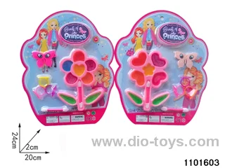 Cosmetic toy set in Blister card