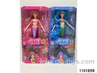14 inch mermaid in window box