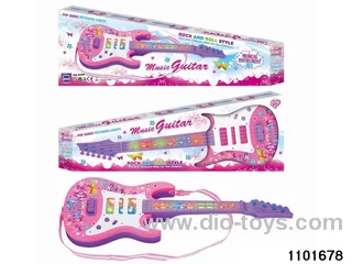 Flash Music Plucked Guitar in window box