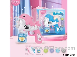 bubble machine in color box
