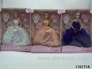 11 inch Barbie doll in window box