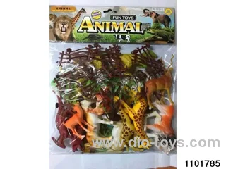 Animals + Dinosaurs in poly bag header